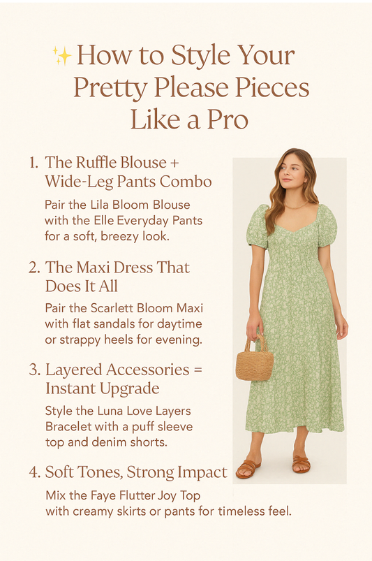 How to Style Your Pretty Please Pieces Like a Pro
