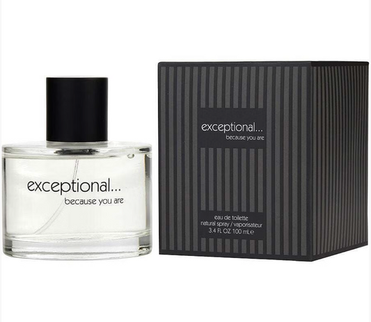 EXCEPTIONAL-BECAUSE YOU ARE by Exceptional Parfums (MEN) - EDT SPRAY 3.4 OZ